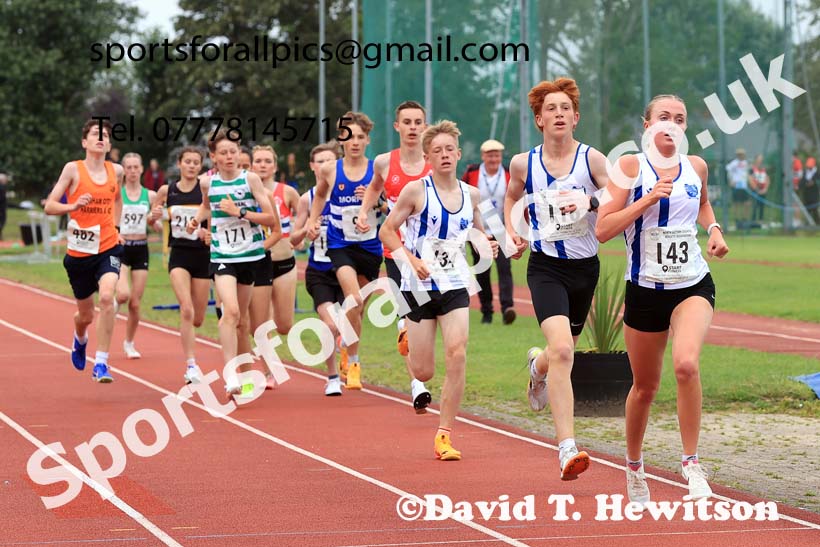 1500 metres, 2025 NEGP No 5 Monkton, Wednesday, July 23rd. Photo: David T. Hewitson/Sports for All Pics